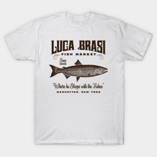Luca Brasi Fish Market T-Shirt